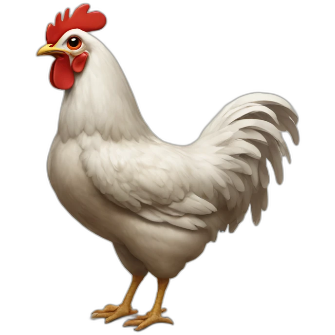 chicken stupid emoji