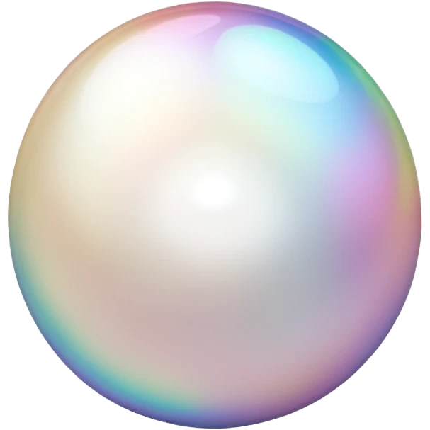 una perla sola sin cara  emoji