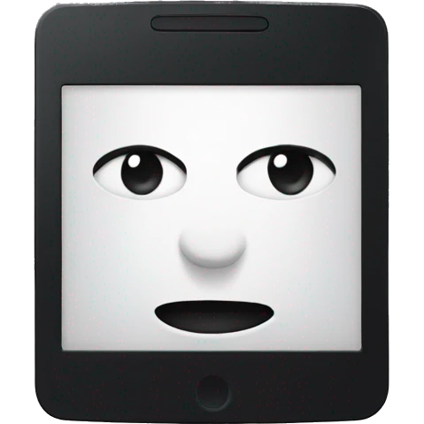 Black kindle  emoji