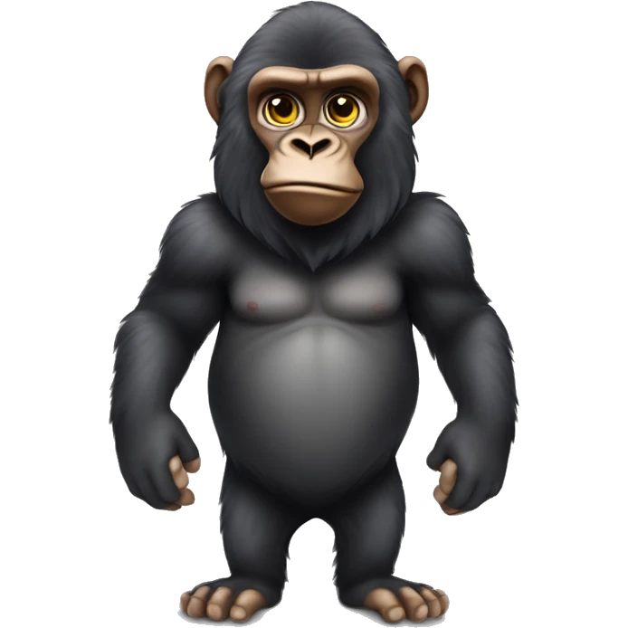 gorilla in paddigton bear's clothes emoji