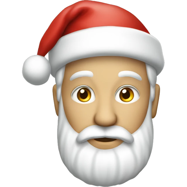 babbo natale con un cesto di kiw emoji