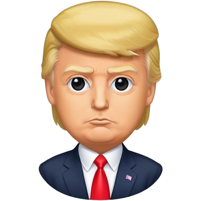 Donald Trump sticker emoji