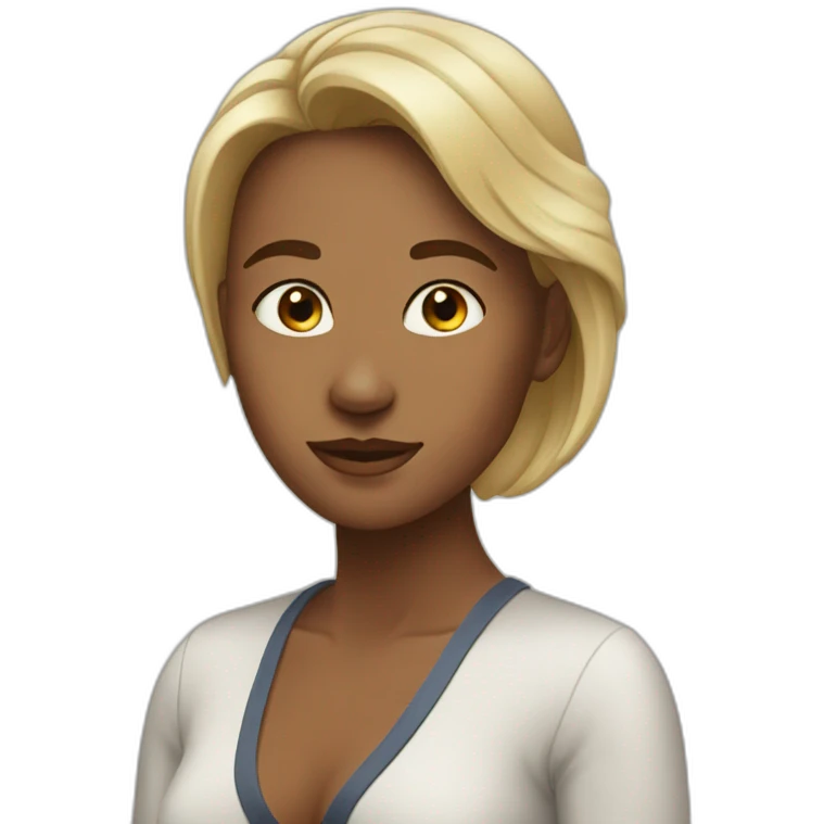woman testimonial emoji