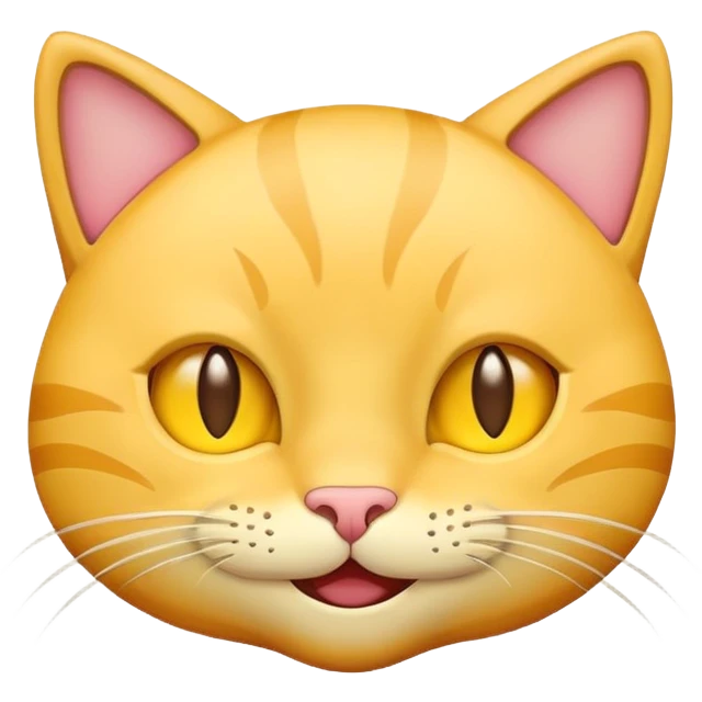 I want to cat face emoji with little difference for odd one out emoji