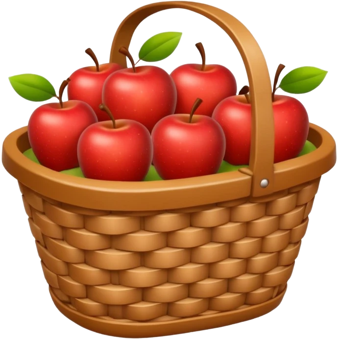 shopping basket facing camera emoji