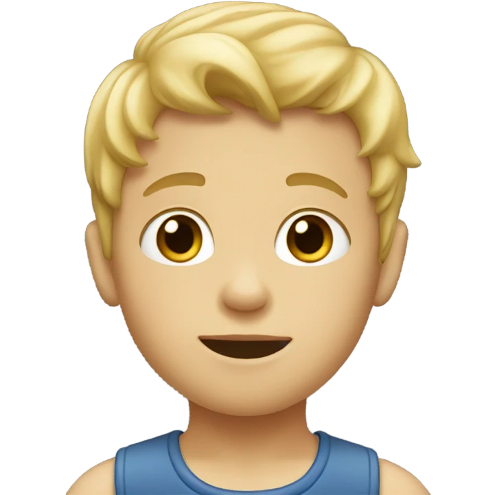 little boy blonde  emoji