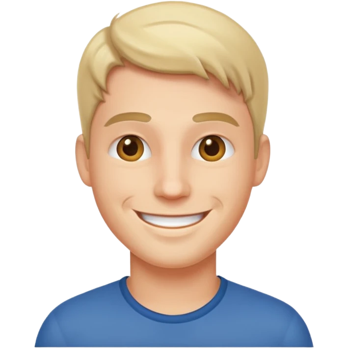 ich bin froh, ich bin Mann emoji