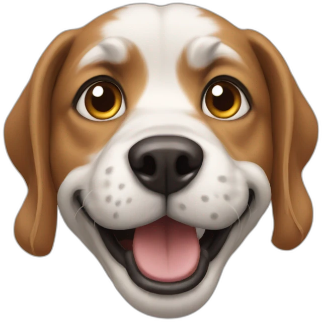 dog crazy emoji