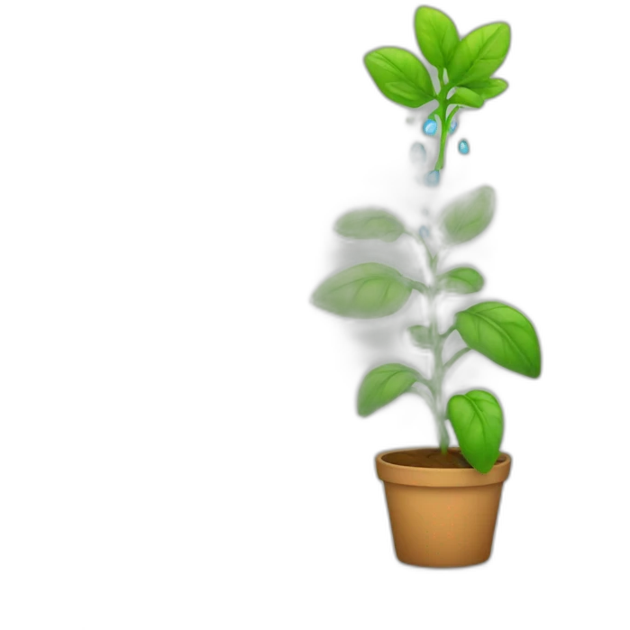 watering plant emoji