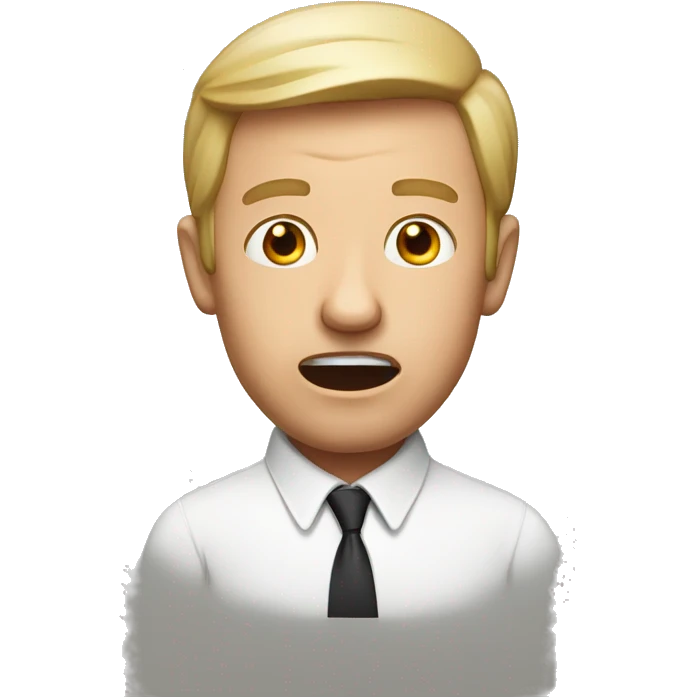 Englishman have a surprised  emoji