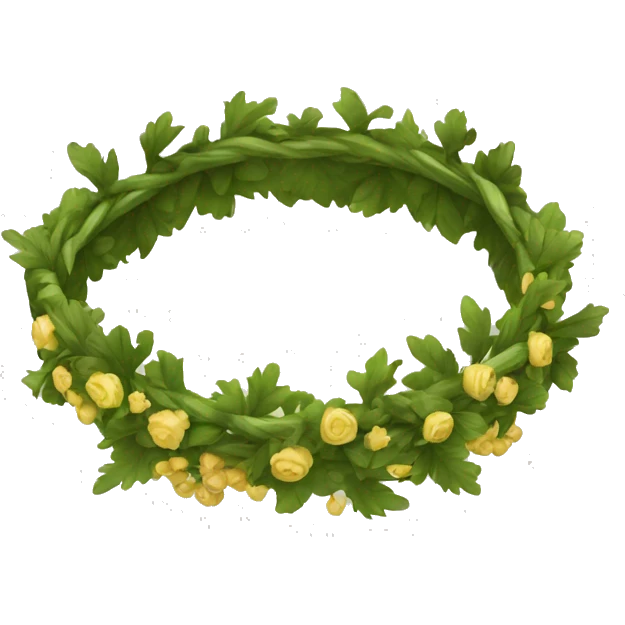 Couronne de lierre emoji