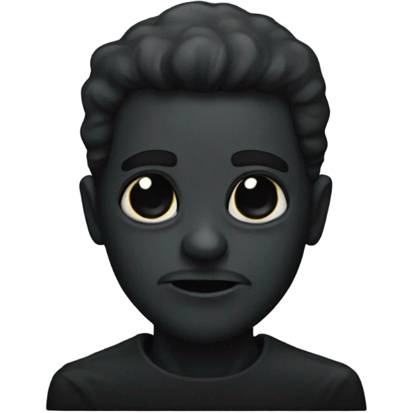 Black grave emoji