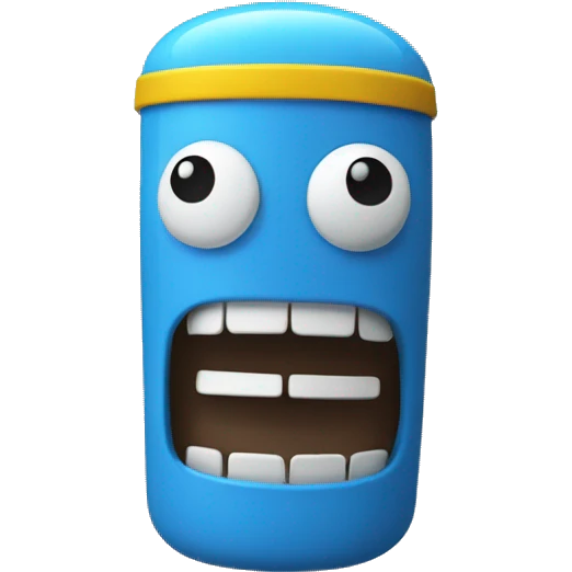 Un pez emoji