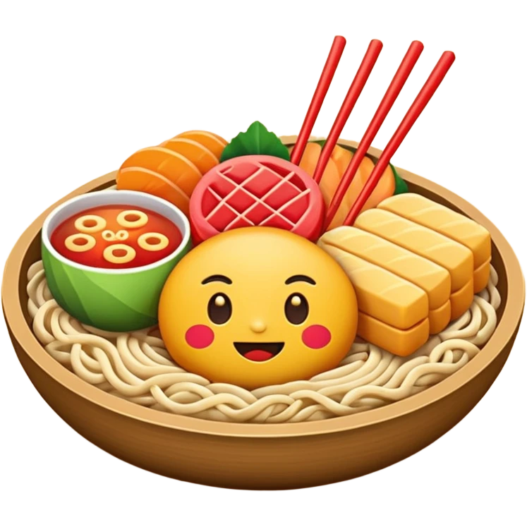 Japanese theme emoji food emoji