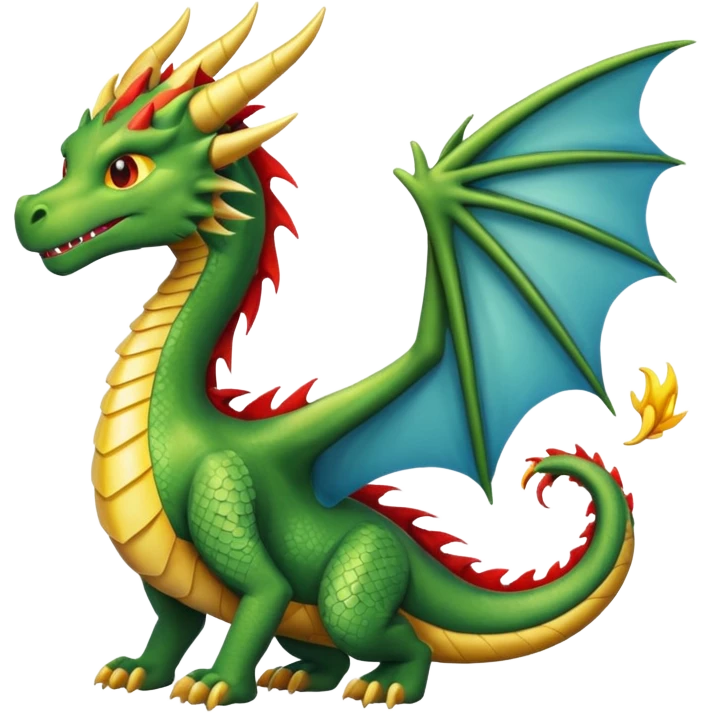 Fourth wing morningstar dragon  emoji