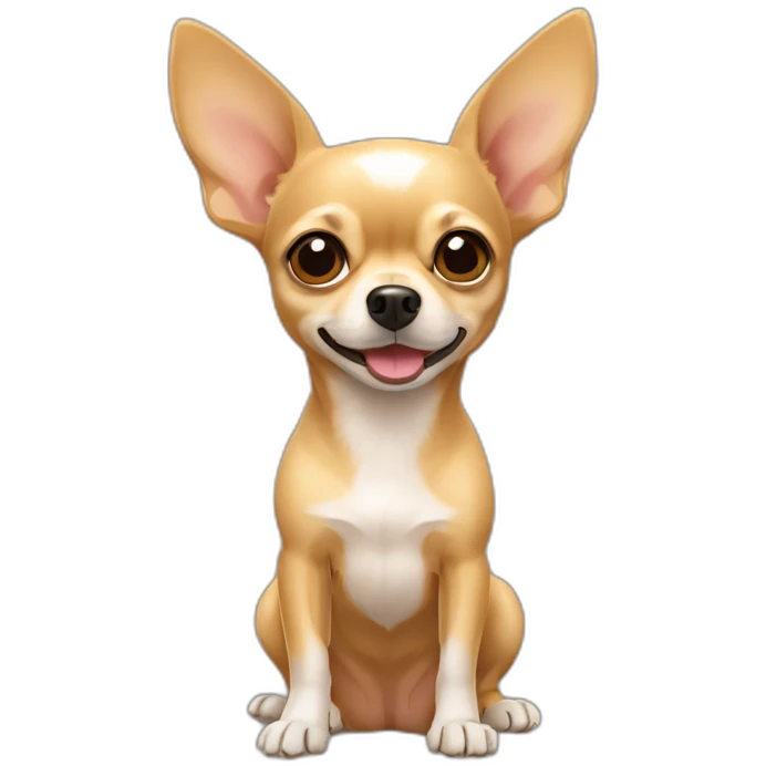 tan Chihuahua mix emoji