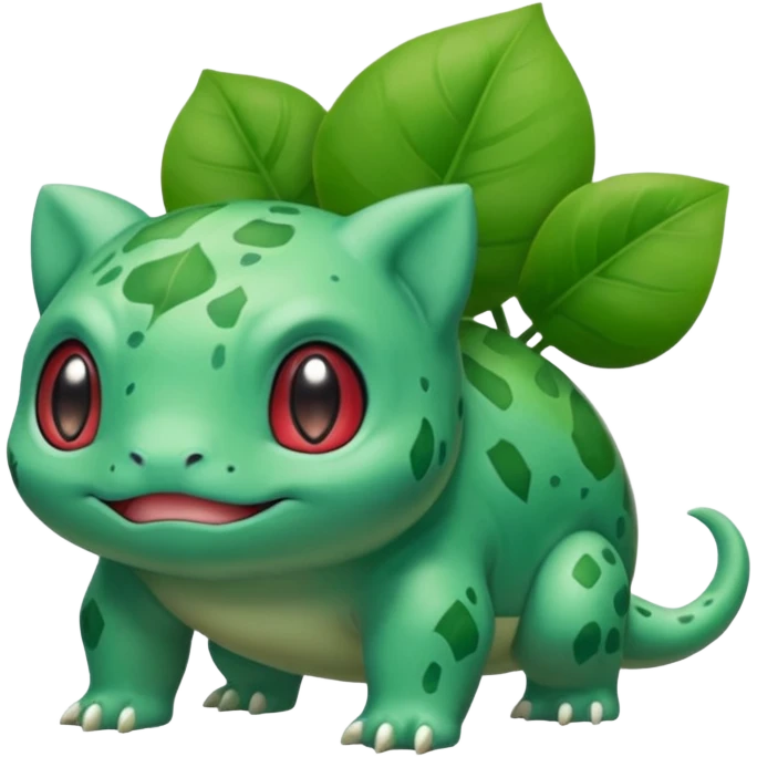 Bulbasaur the Pokémon (full body) emoji