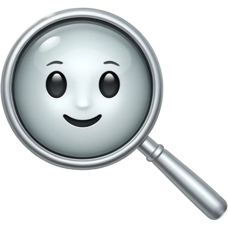 Magnifier emoji