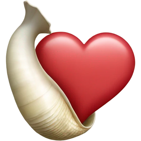geoduck and a heart evergreen state emoji