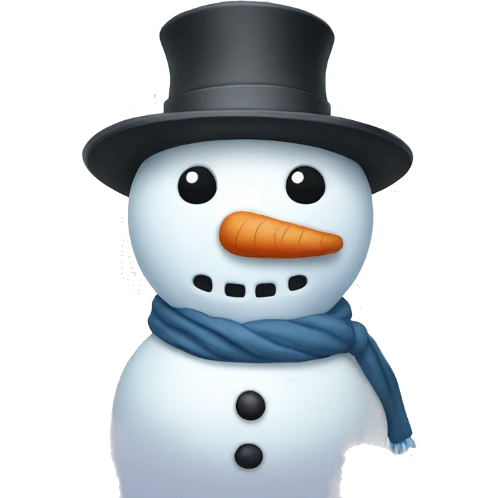 Snowman emoji