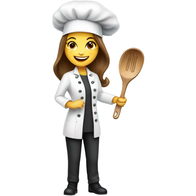 Hot chef woman  emoji