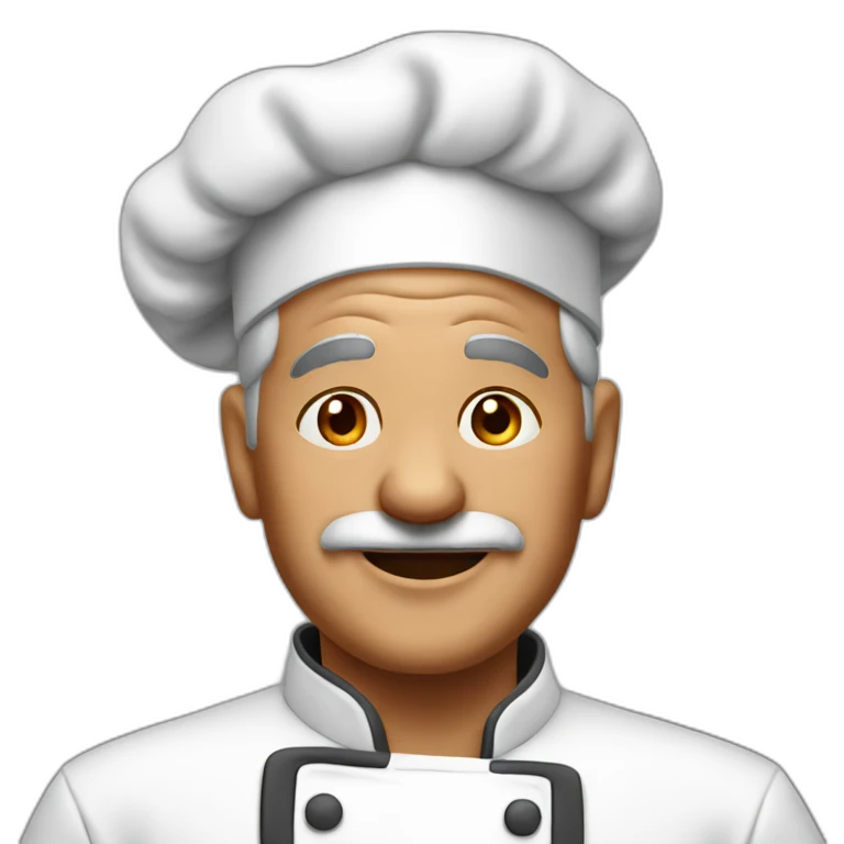 Chef papá 65 años emoji
