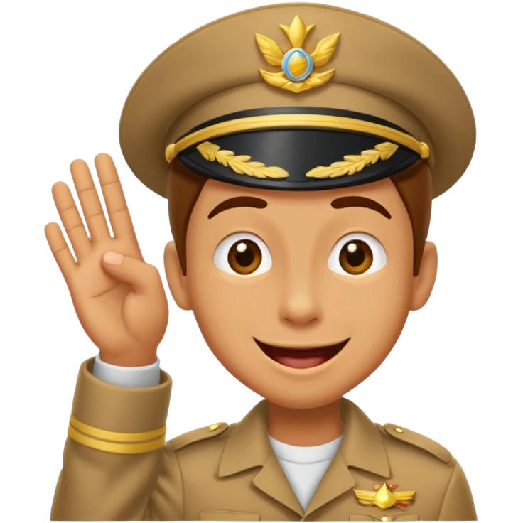 Combine 🫡 and 🤪 emoji