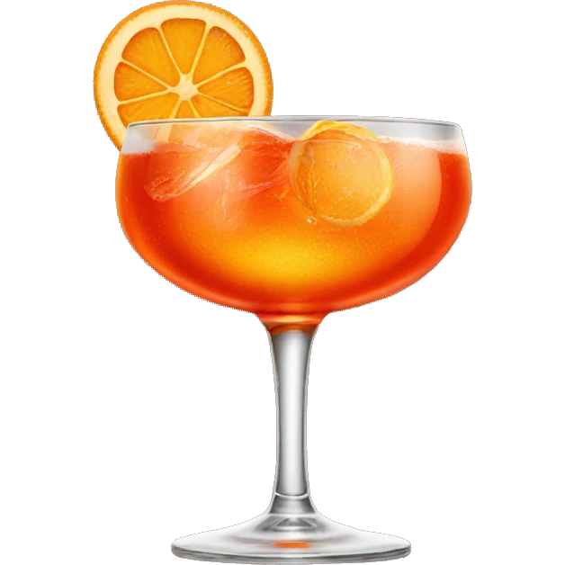 Aperol shprits cocktail  emoji