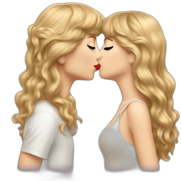 Taylor Swift send a kiss emoji