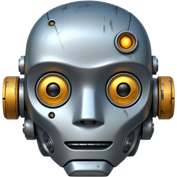 pricelabel on robot face  emoji