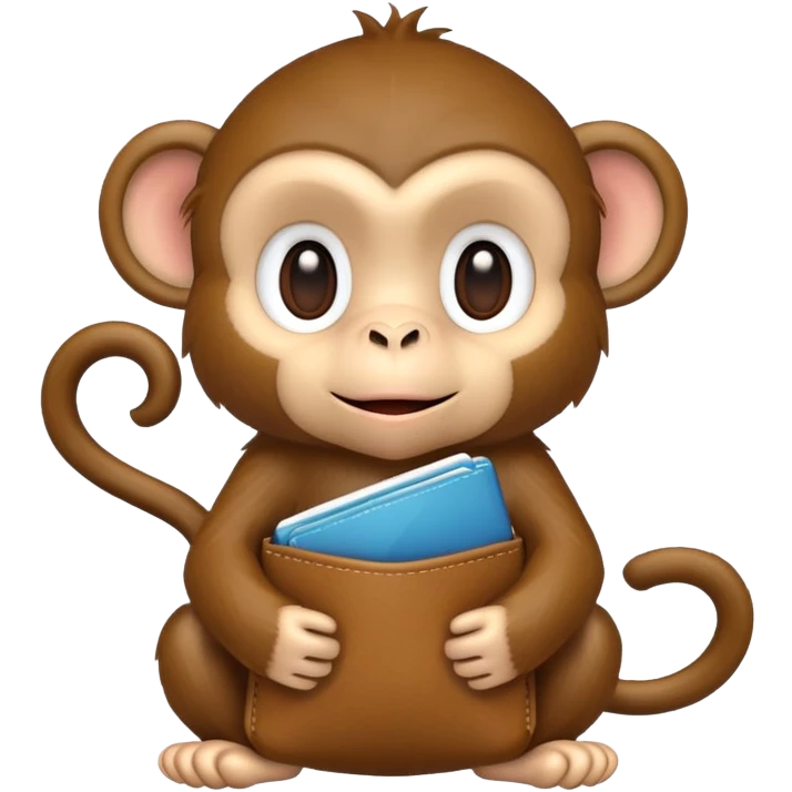 monkey in a pocket emoji