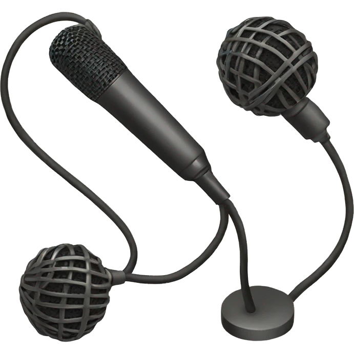 microphone vintage emoji
