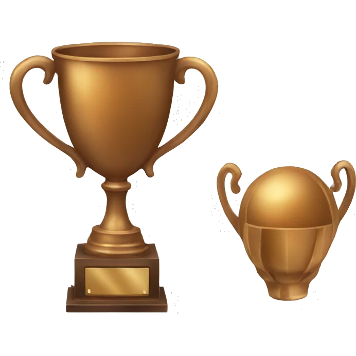 bronze trophy emoji