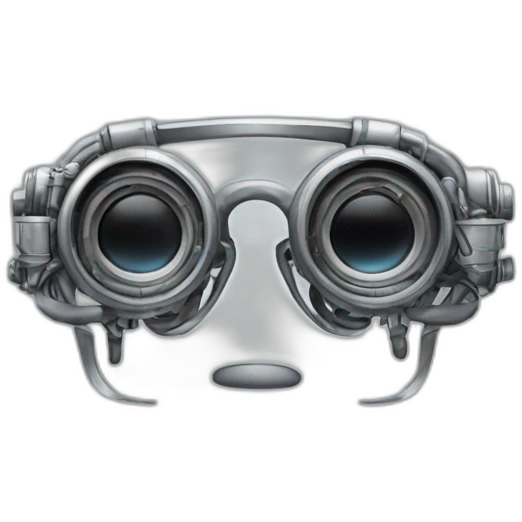 eyeglasses made out of jet engines emoji
