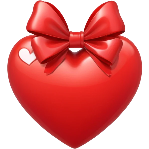 heart with bow emoji