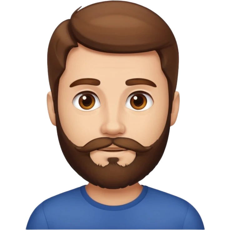 Man with beard  emoji