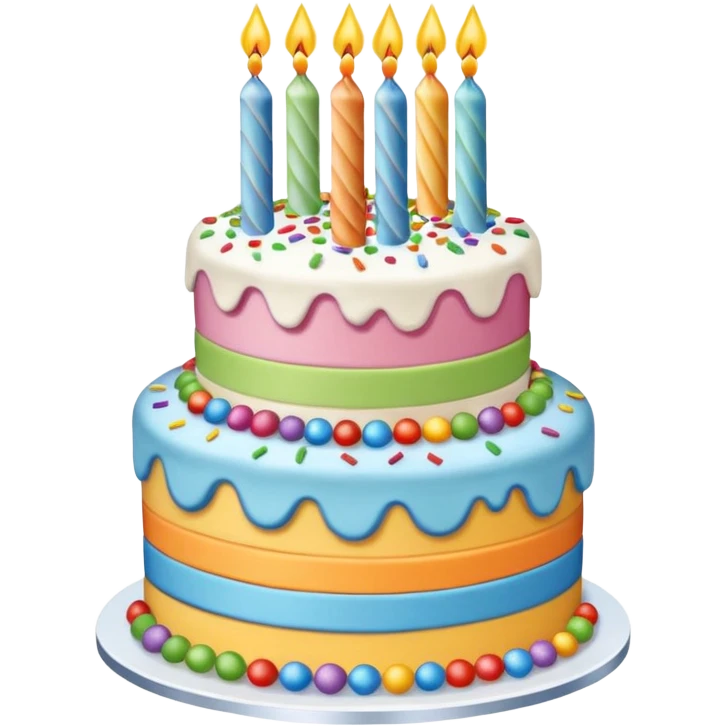 Birthday cakes  emoji
