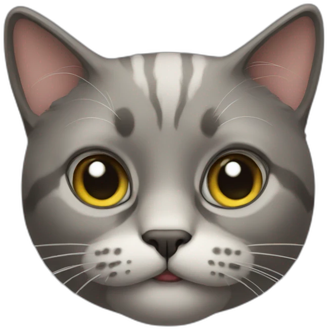 cat with mustache emoji