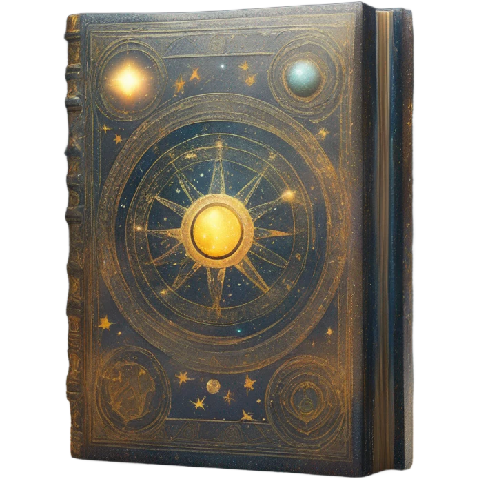 magical astral soul book emoji