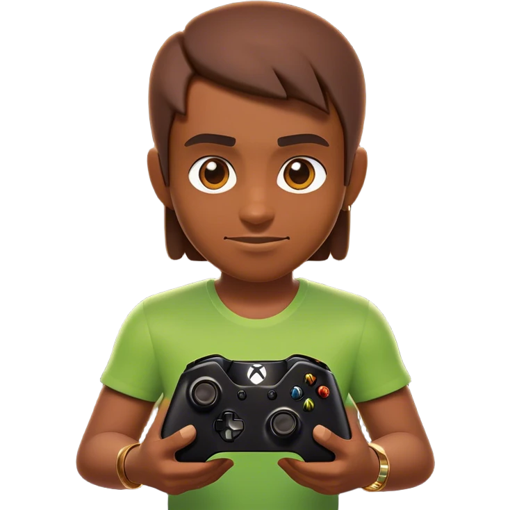 Clash of Clans aesthetic: Cinematic Playful Xbox One Console Portrait Emoji, rendered in a 3D vector-style similar to standard emojis with minimal shading and bold, simplified shapes. A compact, distinct form with signature details, softly glowing with a modern gaming energy charm. Simplified yet unmistakably iconic, highly detailed and consistent, glowing with a soft radiance and high shine. Stylized with a touch of next-gen innovation and a soft glowing outline, capturing the essence of a beloved gaming relic with a friendly, playful manner! emoji