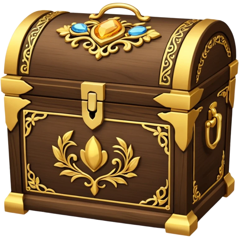 tresure box with motifs emoji