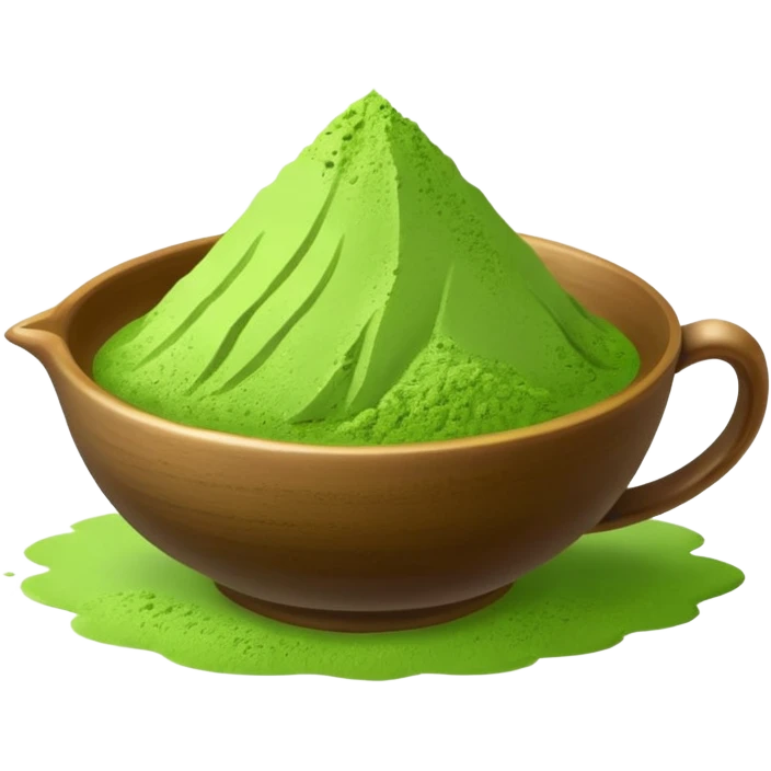 Matcha green tea emoji