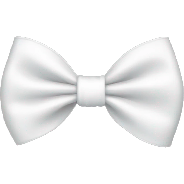 white bow emoji