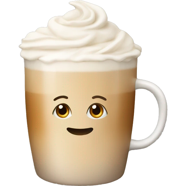 a chai latte  emoji