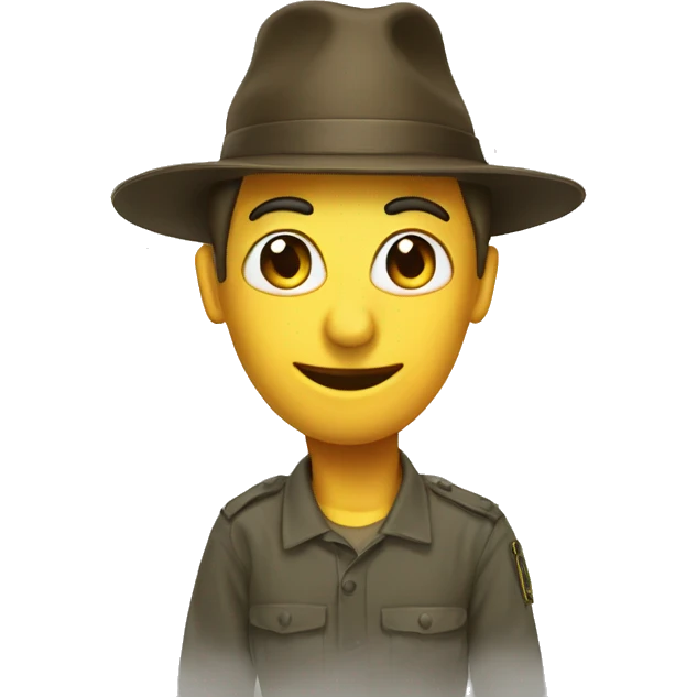 Schlange mit hut emoji