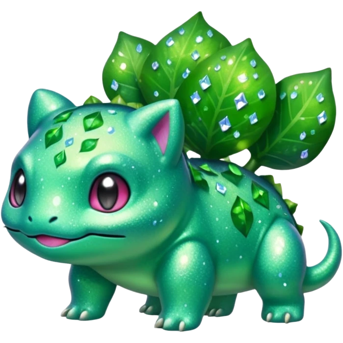 glitter pokemon bulbasaur emoji