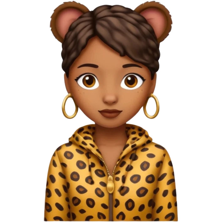 Cheeta girl emoji
