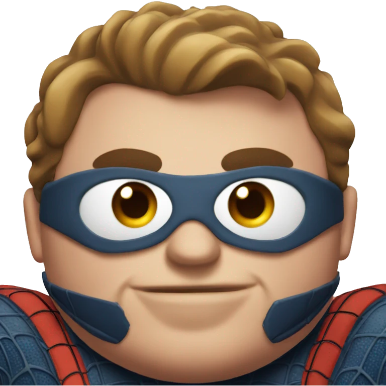 Fat Spider Man emoji