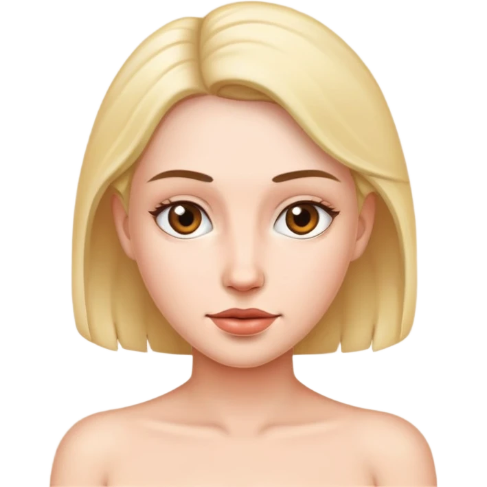 Голая женщина с ссиськами emoji