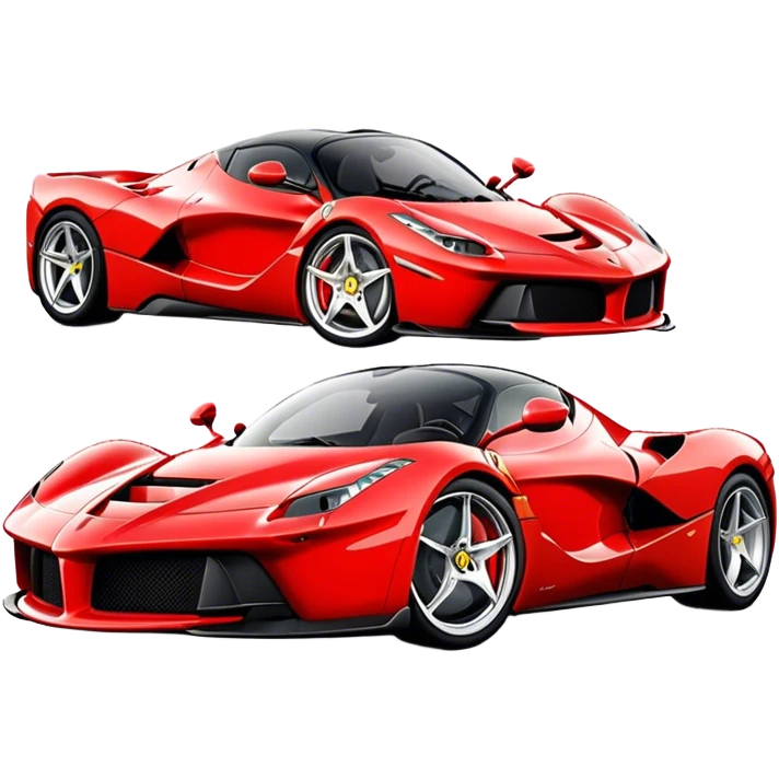 Ferrari LaFerrari - Ferrari (Model Year: 2022) (Iconic colour: Red) emoji